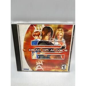 Dead Or Alive 2 (Sega Dreamcast, 2000) - Complete & Tested - Disc, Case, Manual